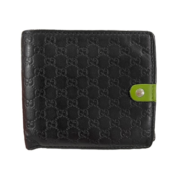Gucci Bags Gucci Monogram Leather Bifold Wallet Poshmark